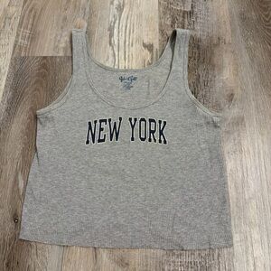 Brandy Melville John Galt New York tank grey